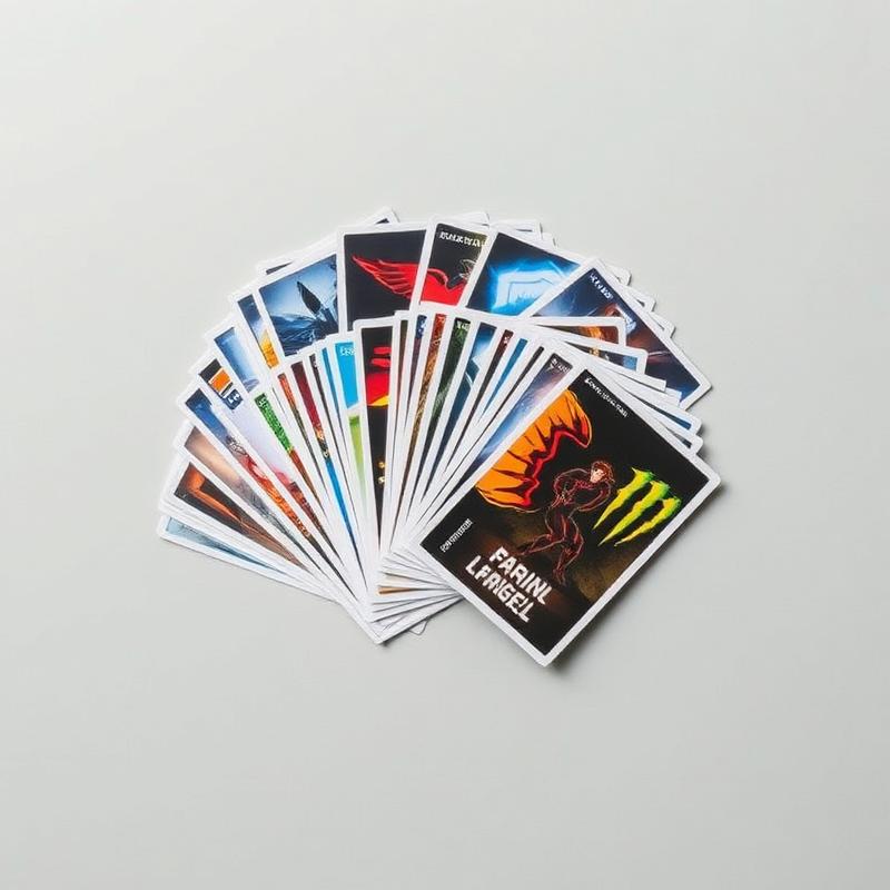 Lote com 40 cards colecionáveis holográficos